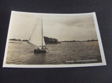 Reeuwijk-Reeuwijkse Plassen 's Gravenbroekscheplas zeilboot